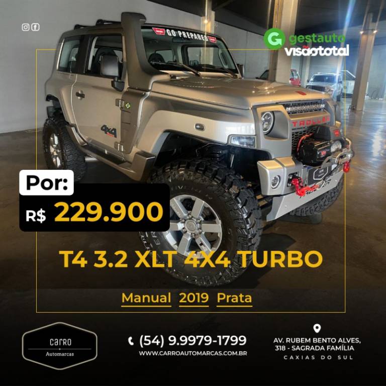 TROLLER - T4 - 2018/2019 - Prata - R$ 229.900,00