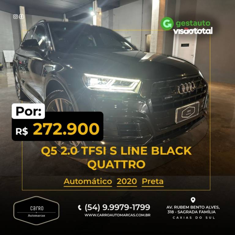 AUDI - Q5 - 2019/2020 - Preta - R$ 259.900,00